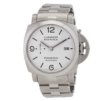 Luminor Marina 44mm Automatic White Dial Unisex Watch PAM01564