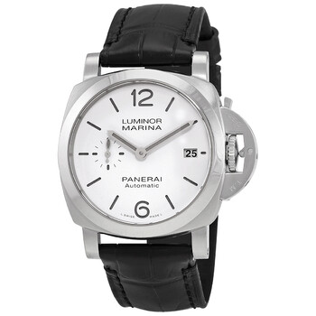 Luminor Quaranta Automatic White Dial Men's Watch PAM01371