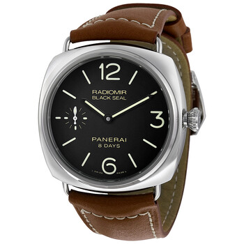 Radiomir Black Dial Brown Leather Men's Watch PAM00609
