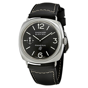 Radiomir Black Seal Hand Wind Black Dial Men's Watch PAM00754