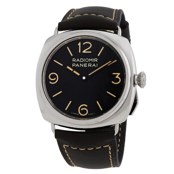 Radiomir Officine Hand Wind Black Dial Men's Watch PAM01382