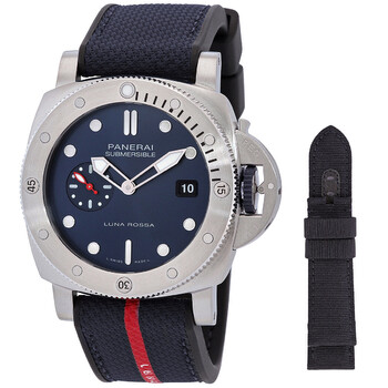 Submersible Automatic Blue Dial Men's Watch Pam01391
