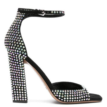 【関税&送料込】Alexander Mcqueen Twisted Armadillo Sandal I Alexander Mcqueen Armadillo 95 mm Twisted Satin Sandals