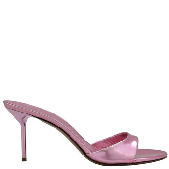 Lidia 70 Leather Mules PX1141-XNPMR-PINK