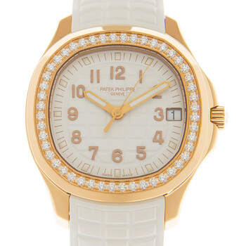 Aquanaut Luce Automatic Diamond White Dial Ladies Watch 5268-200R 5268/200R-001