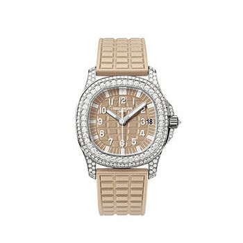 Aquanaut Luce Haute Joaillerie Honey Beige Ladies Watch 5069G-020