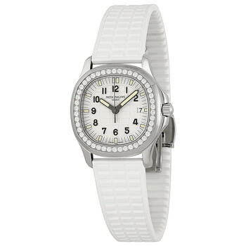 Aquanaut Luce Pure White Ladies Watch 5067A-011