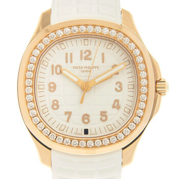 Aquanaut Quartz Diamond White Dial Ladies Watch 5269-200R-001