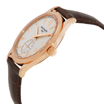 Calatrava Hand Wind White Dial Men's Watch 6119R-001