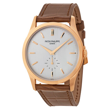 Calatrava Opaline Dial 18K Rose Gold Men's Watch 5196R-001 Calatrava Opaline Dial 18K Rose Gold Men's Watch 5196R-001