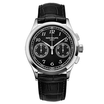 Complications Black Dial 18K White Gold Men's Watch 5170G-010