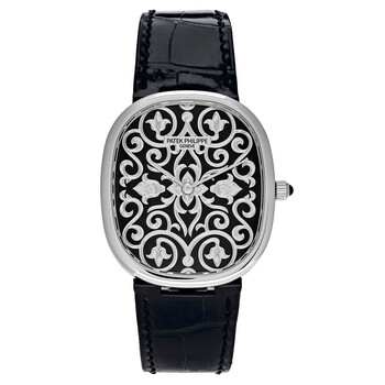 Chopard LUC 18k White Gold Black Men's Watch 16/2235
