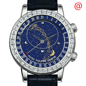 Grand Complications Celestial Automatic Moon Phase Diamond Blue Dial Men's Watch 6104P-001