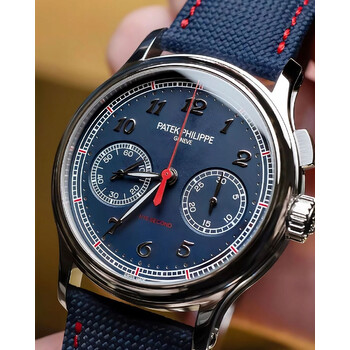 Grand Complications Chronograph Hand Wind Blue Dial Men's Watch 5470P-001
