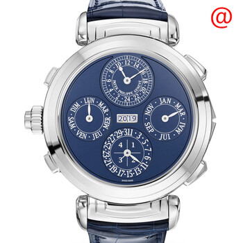 Grand Complications Hand Wind Blue Dial Men's Watch 6300G-010