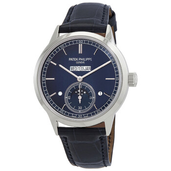 Grand Complications In-Line Perpetual Calendar Hand Wind Blue Dial Men's Watch 5236P-001