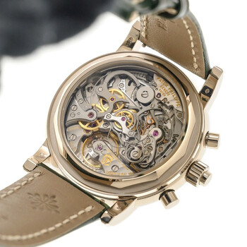 Grand Complications Perpetual Chronograph Hand Wind Green Dial Men's Watch 5204G-001