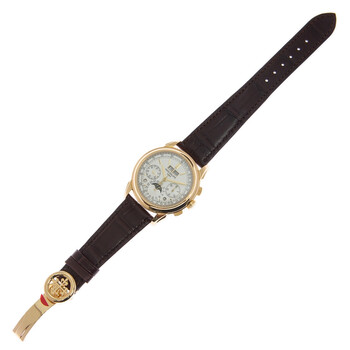 Grand Complications Perpetual Chronograph Hand Wind White Dial Men's Watch 5270J-001