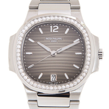 Nautilus Automatic Grey Dial Ladies Watch 7118-1200A-011 Nautilus Automatic Grey Dial Ladies Watch 7118-1200A-011