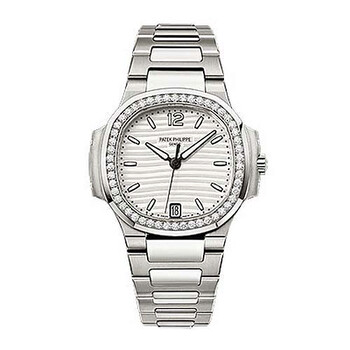 Nautilus Diamond Stainless Steel Ladies Watch 7018-1A-001 Nautilus Diamond Stainless Steel Ladies Watch 7018-1A-001