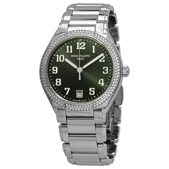 Olive Green Twenty 4 Automatic Diamond Ladies Watch 7300/1200A-011 Olive Green Twenty 4 Automatic Diamond Ladies Watch 7300/1200A-011