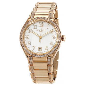 Twenty 4 Automatic Diamond Silver Dial Ladies Watch 7300/1201R-001
