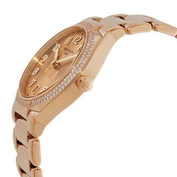 Twenty-4 Automatic Diamond Rose Gold Dial Ladies Watch 7300-1200R-011