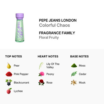 Ladies Colorful Chaos Mist 8.45 oz Fragrances 8436611104523