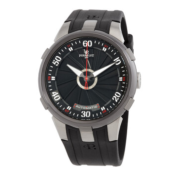 Perrelet Turbine Automatic Black and Yellow Dial Men's Watch A1067