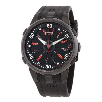 Perrelet Turbine XL Automatic Black Dial Men's Watch A1050/1