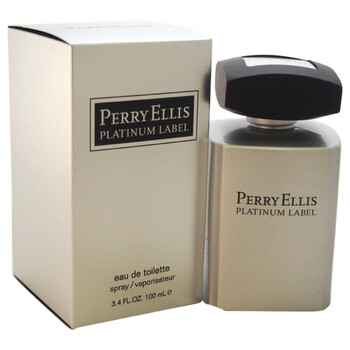 Men's Perry Ellis Platinum EDT Spray 3.4 oz Fragrances 844061004146