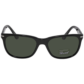 Green Rectangular Men's Sunglasses PO3291S 95/31 57