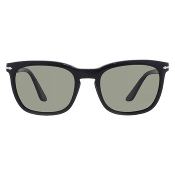 Polarized Green Square Unisex Sunglasses PO3193S 95/58 55