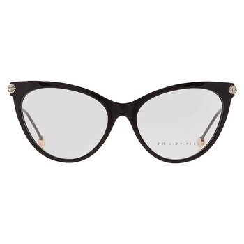 Philipp Plein Demo Cat Eye Ladies Eyeglasses VPP051M 0700  display picture 3