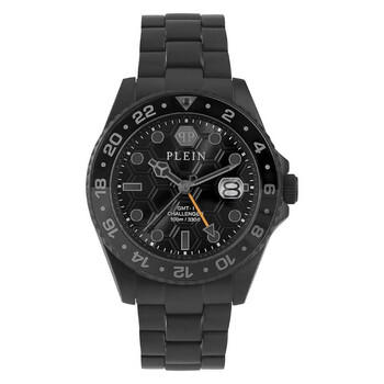 Philipp Plein The Skull Diver Quartz Black Dial Men display picture 1