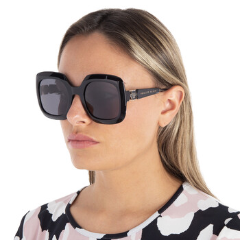 サングラス PHILIPP PLEIN Woman Sunglasses Black 1 SPP080 700W Women's Eyewear | Philipp Plein