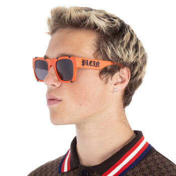 Grey Square Unisex Sunglasses SPP042W V47F 54