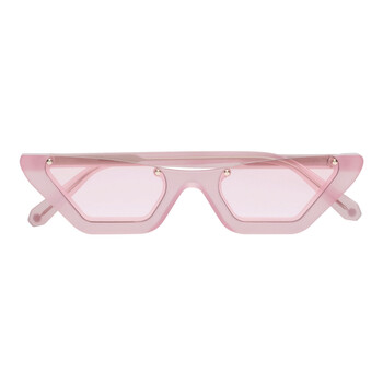PHILIPP PLEIN キャットアイサンクラス 000WES0077PTE003N KUXU Philipp Plein Statement Pink Mirror Cat Eye Ladies