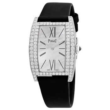 Limelight Hand Wind Diamond Mother of Pearl Dial Tonneau Ladies Watch G0A41198