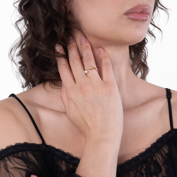 Possession 18K Rose Gold Open Ring G34P4F00