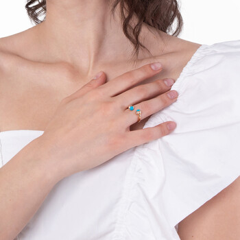 Possession 18K Rose Gold Open Ring