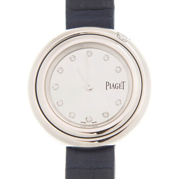 Possession Diamond Silver Dial Ladies Leather Watch G0A43080 Possession Diamond Silver Dial Ladies Leather Watch G0A43080