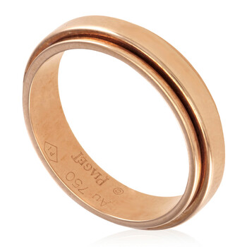 Possession Unisex 18k Rose Gold Wedding Ring