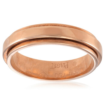 Possession Unisex 18k Rose Gold Wedding Ring