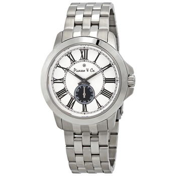 Quartz Silver Dial Men's Watch PWROSLVB