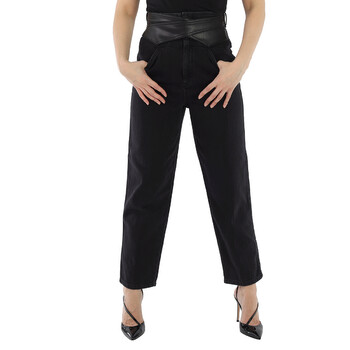 alexanderwang 1WC1254784001 関税送料込 Alexander Wang Stretch-Satin Tailored Legging, Brand Size 4