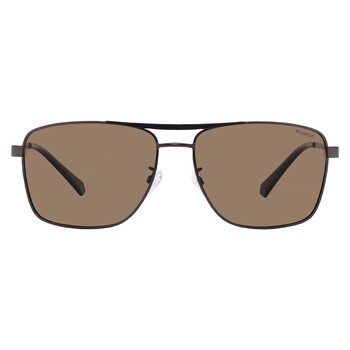 Polarized Bronze Navigator Men's Sunglasses PLD 2136/G/S/X 0R80/SP 59