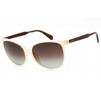 Polarized Brown Shaded Square Ladies Sunglasses PLD 4125/G/S 0VK6/LA 57