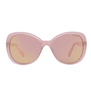 Polarized Pink Butterfly Ladies Sunglasses PLD 4063/S/X 035J/0J 56