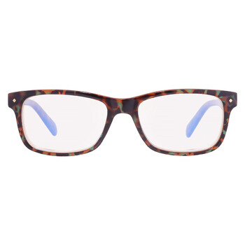 Reading Rectangular Unisex Eyeglasses PLD0023R 0C9B 55 +2.00